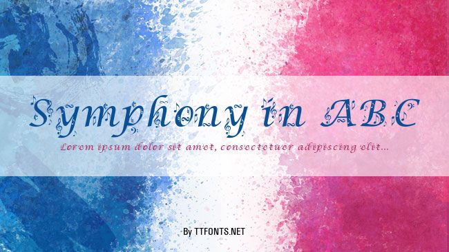 Symphony in ABC example