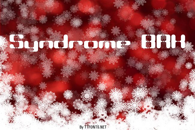 Syndrome BRK example