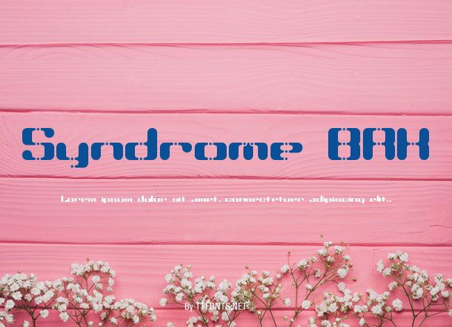 Syndrome BRK example