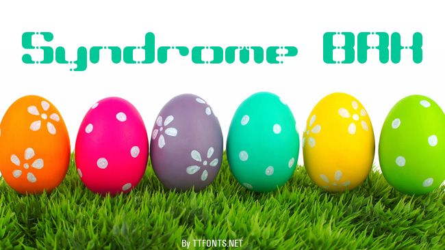 Syndrome BRK example