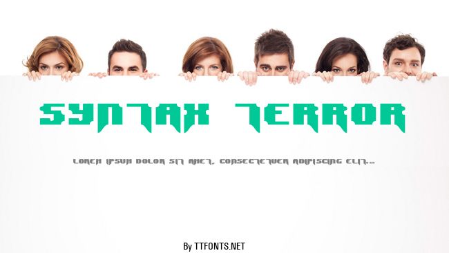 Syntax Terror example