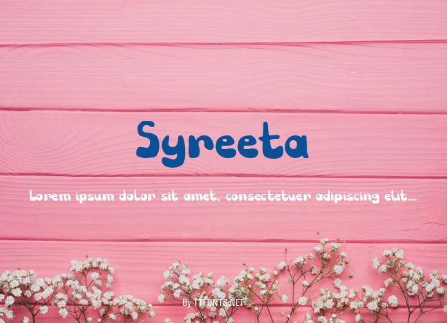 Syreeta example