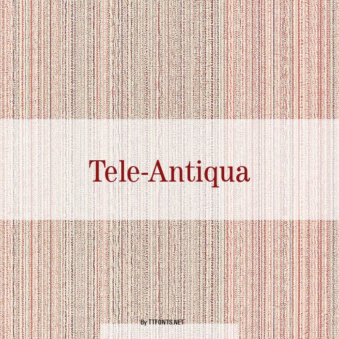 Tele-Antiqua example