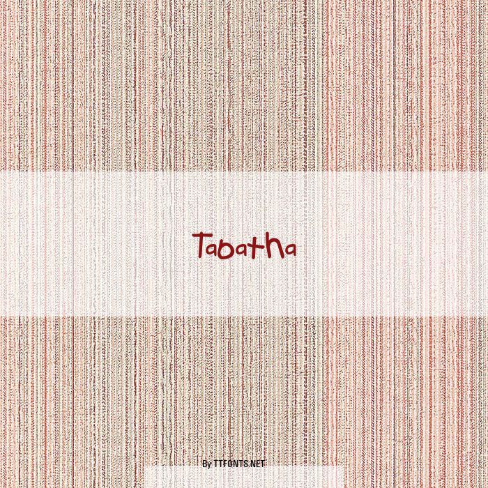 Tabatha example