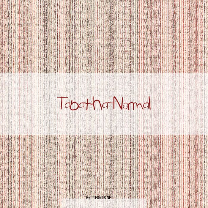 Tabatha-Normal example
