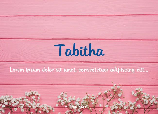 Tabitha example