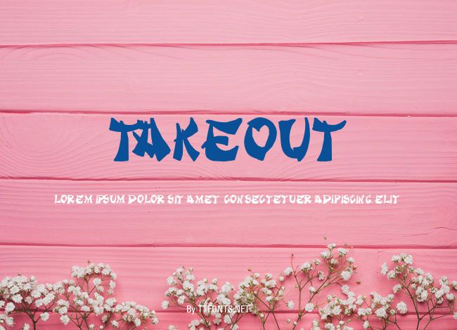 Takeout example
