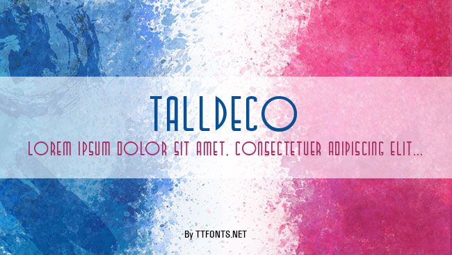 TallDeco example