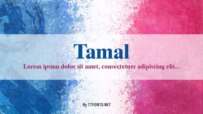 Tamal example