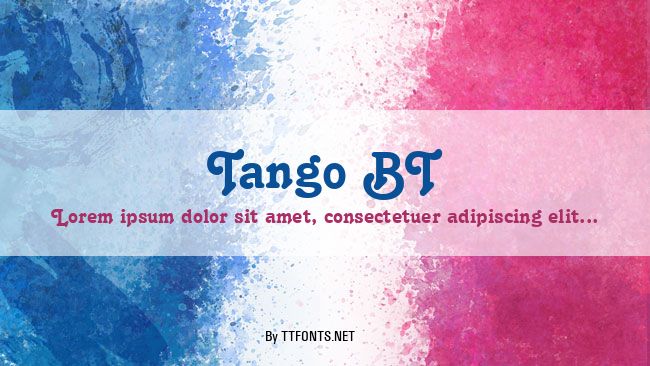 Tango BT example