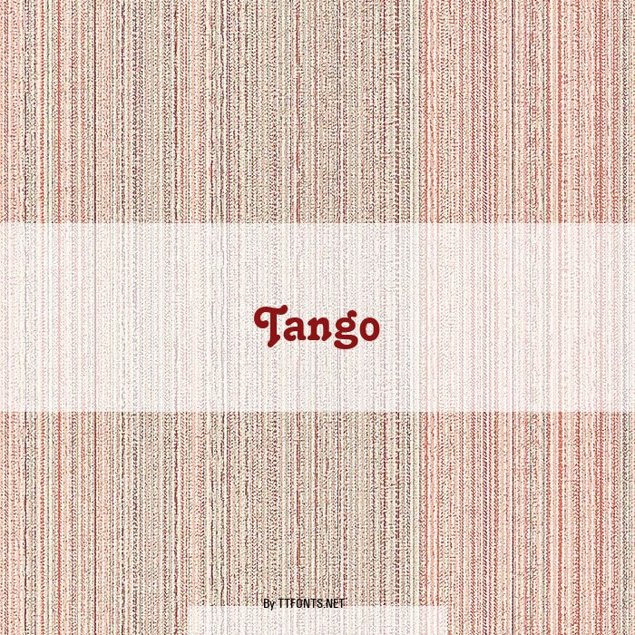 Tango example