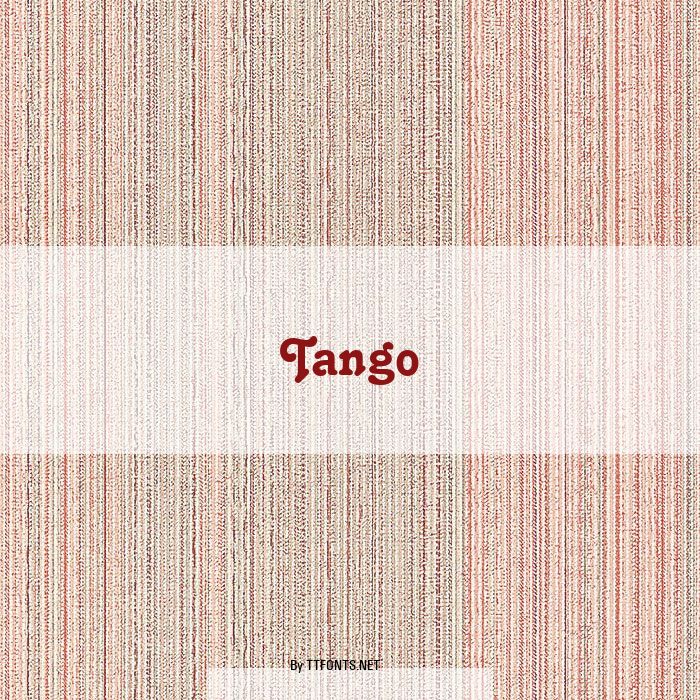 Tango example