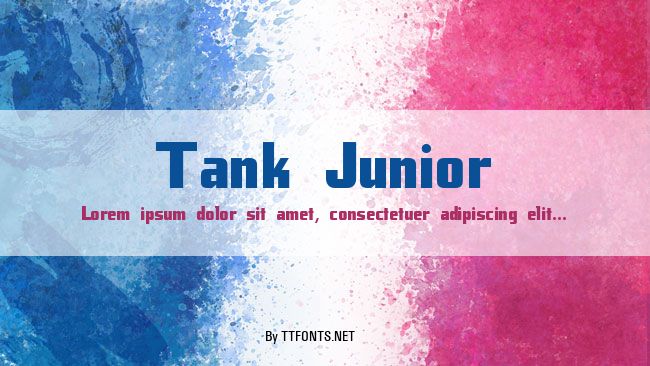 Tank Junior example