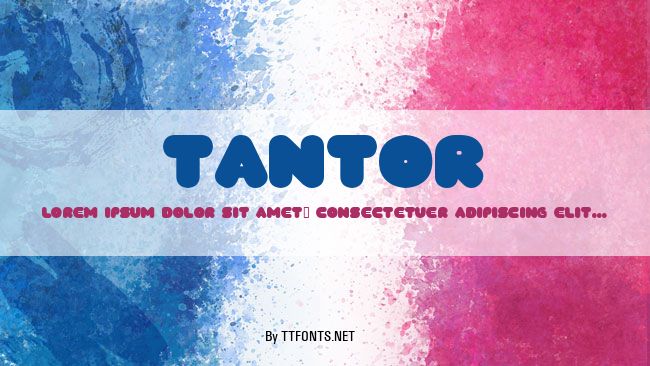 TANTOR example