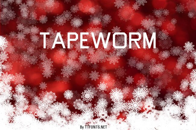 Tapeworm example