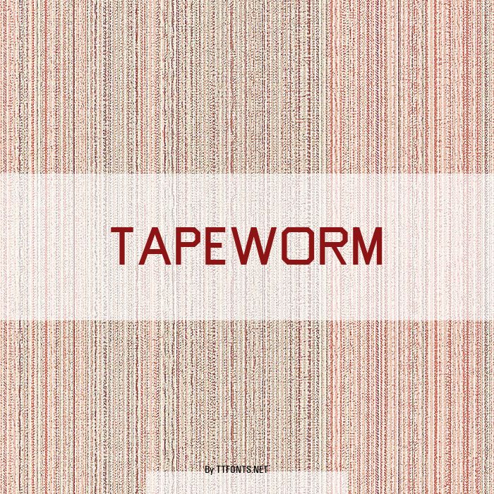 Tapeworm example