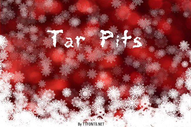 Tar Pits example