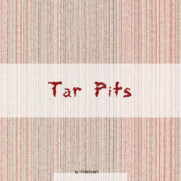Tar Pits example