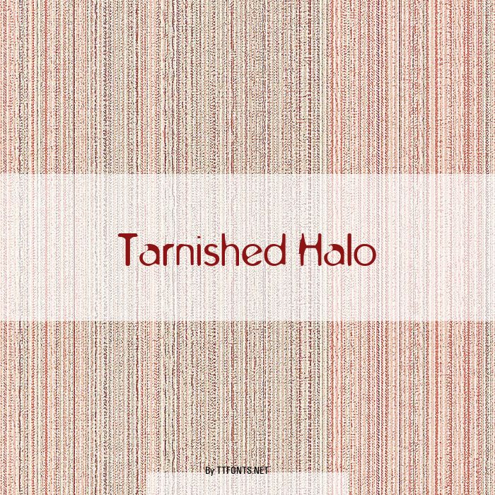 Tarnished Halo example