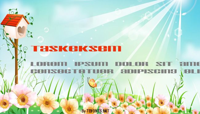 Taskeksem example