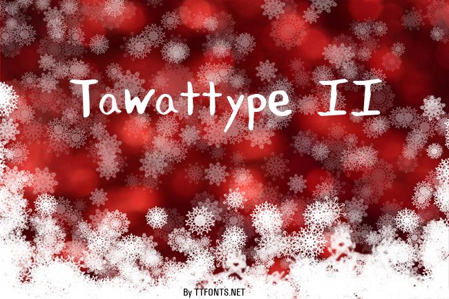 Tawattype II example