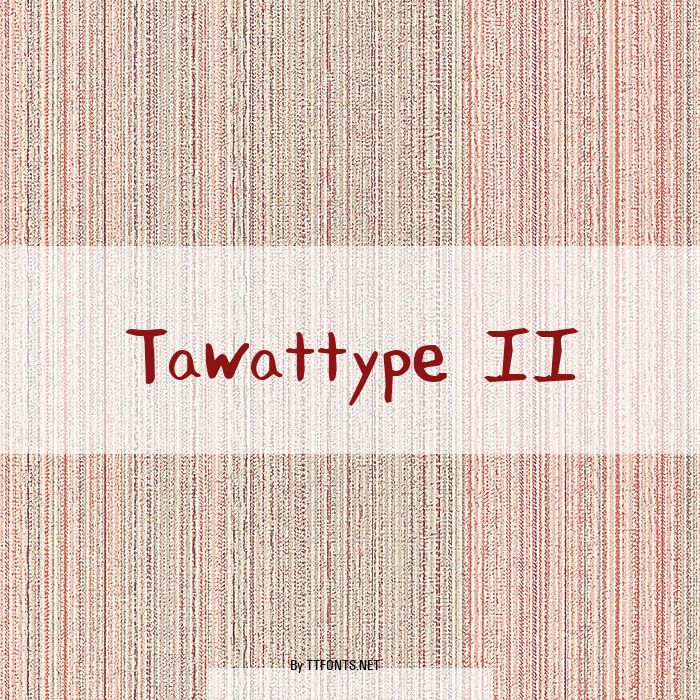 Tawattype II example