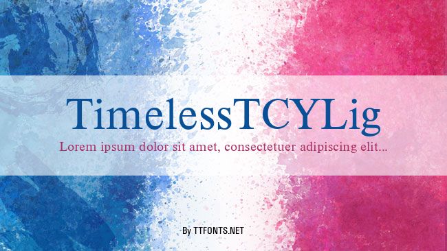 TimelessTCYLig example