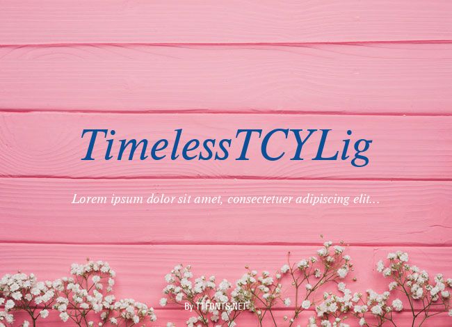 TimelessTCYLig example