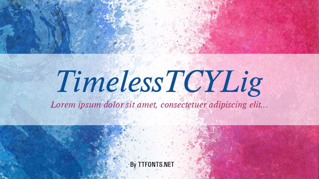TimelessTCYLig example