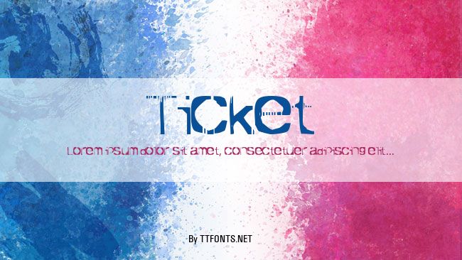 Ticket example