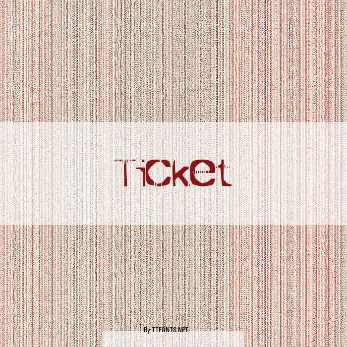 Ticket example