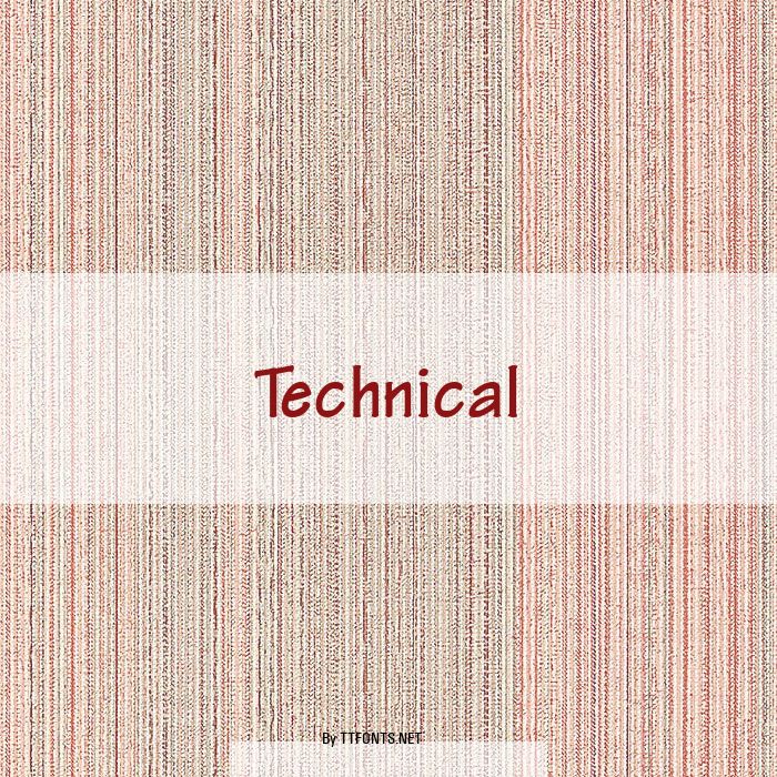 Technical example