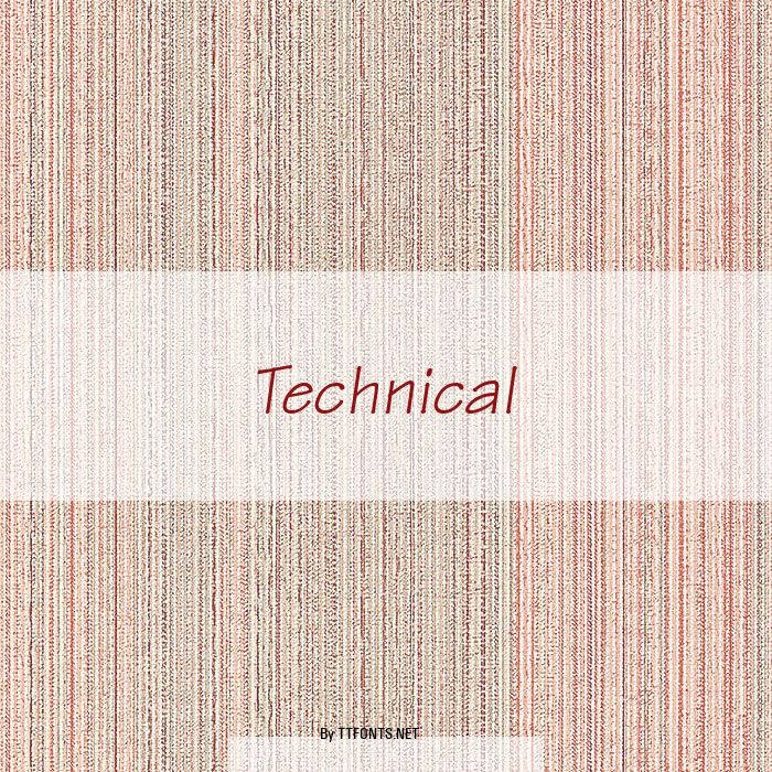 Technical example