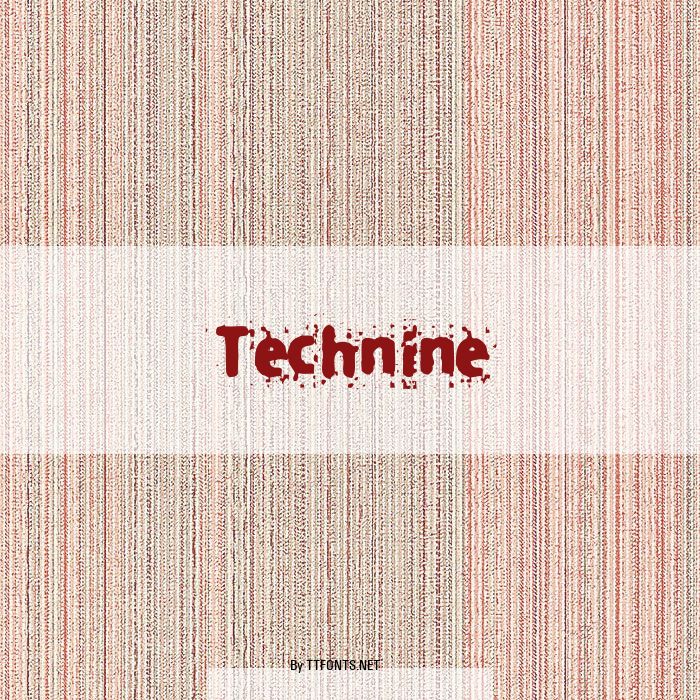 Technine example