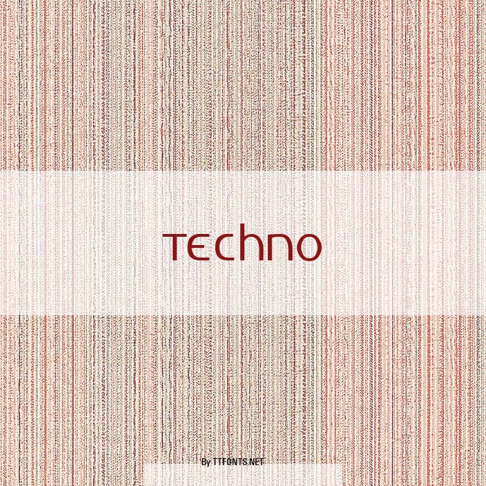 Techno example