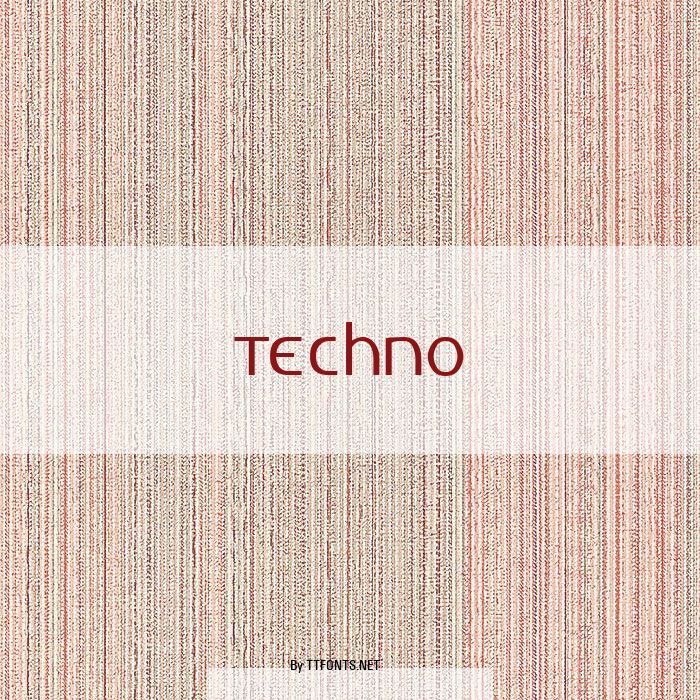 Techno example