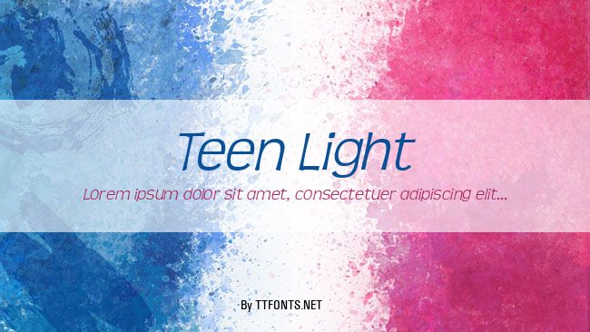 Teen Light example