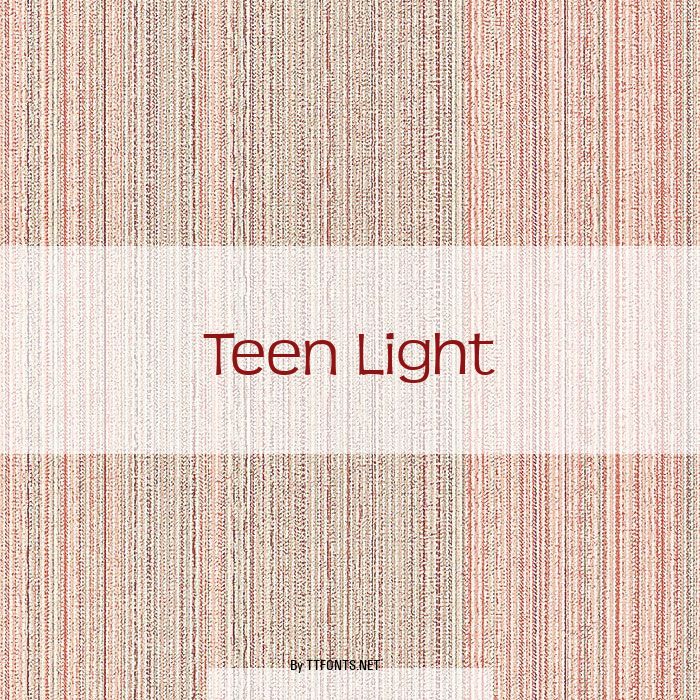 Teen Light example