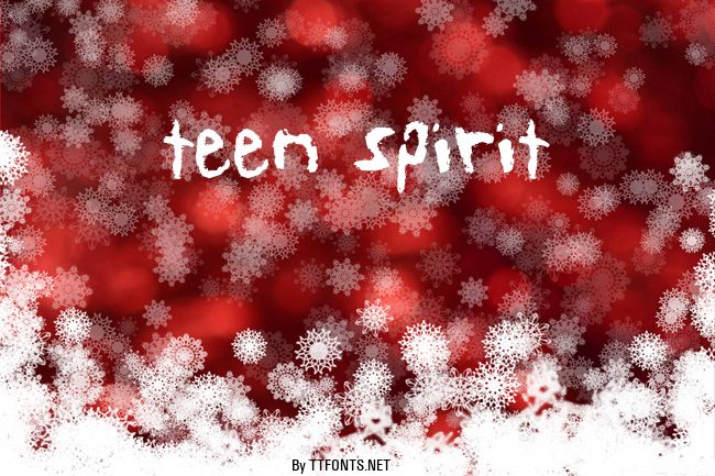 teen spirit example