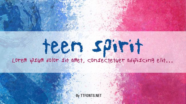 teen spirit example