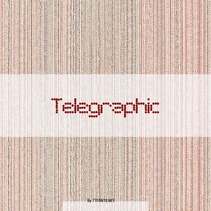 Telegraphic example