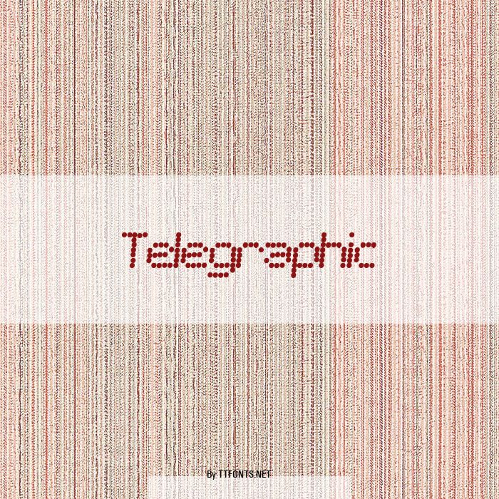 Telegraphic example