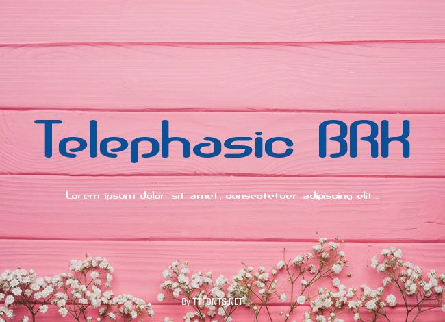 Telephasic BRK example