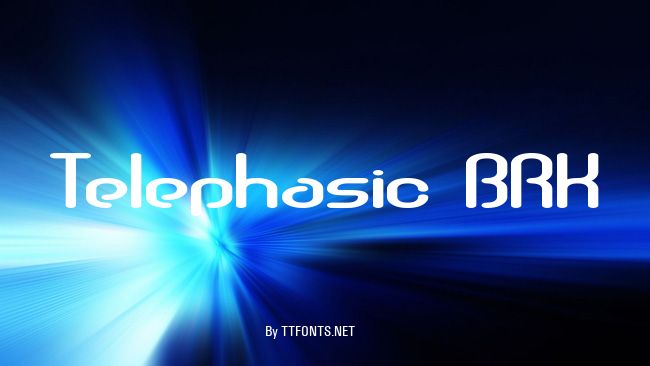 Telephasic BRK example