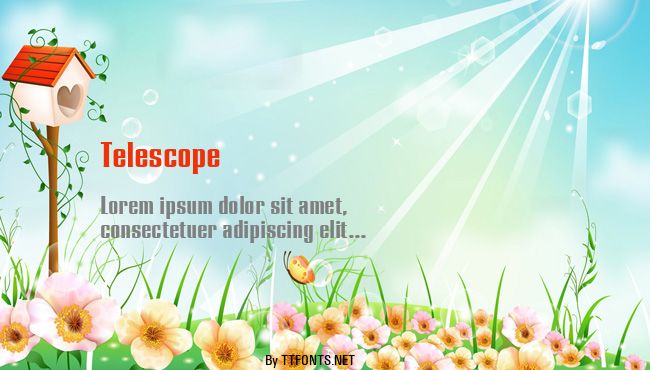 Telescope example