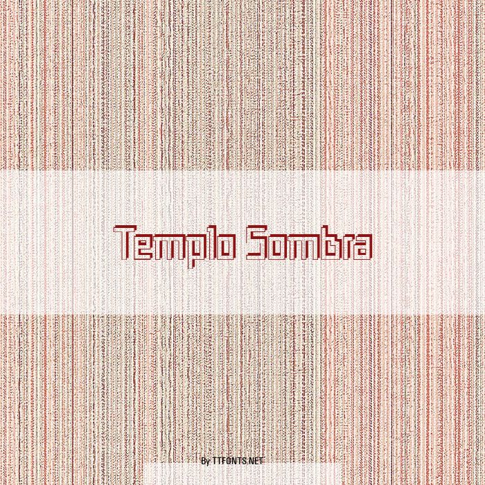 Templo Sombra example