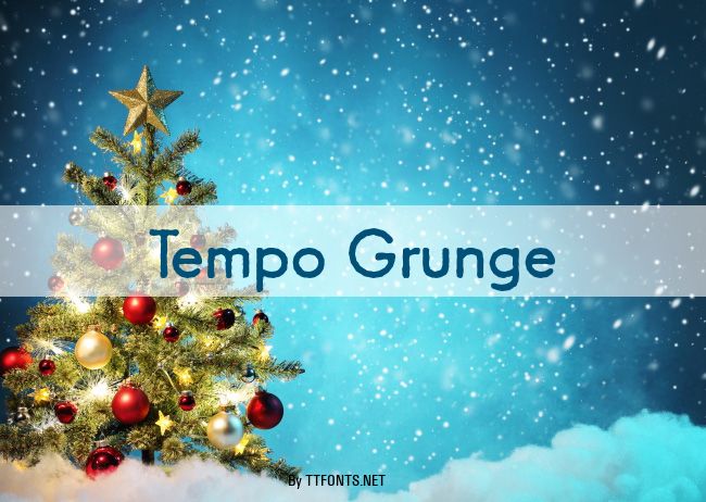 Tempo Grunge example