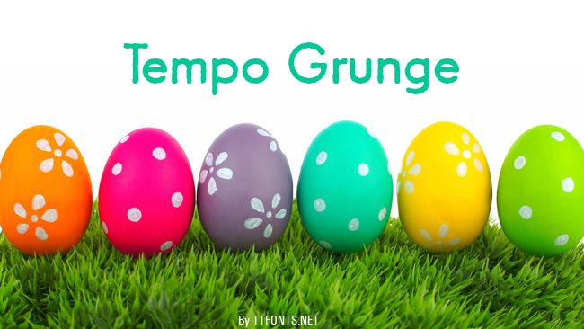 Tempo Grunge example