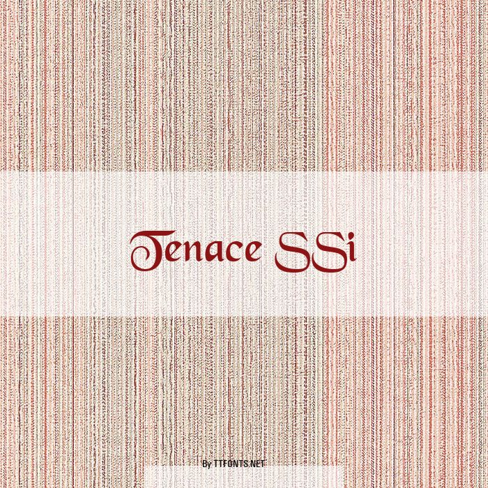 Tenace SSi example
