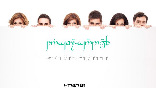 Tengwar-Gandalf example